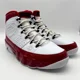 thumbnail image 2 of Ni - ke Air Jordan 9 Retro White Gym Red Leather Basketball Shoes Sz 10 Men's 302370-160, 2 of 5