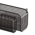 thumbnail image 6 of CoudarTitie Hanging Storage Basket Bedside Shelf Baby Rails Easy to Install Phone Holder Black L with Basket, 6 of 7