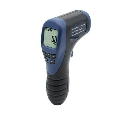 Traffer RPM Meter Digital LCD Photo Tachometer Non Contact Handheld ...