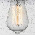 thumbnail image 2 of Innovations Lighting  Edison Berkshire - 1 Light 8" Semi-Flush Mount Seedy/Matte Black, 2 of 5