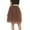 Coffee, variant on KDFJPTH Skirts for Women Carnevale New Tulle Knee Length Long Adult Tutu Layered Short Prom Party Midi Skirt