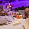 thumbnail image 3 of Panneau de Table en Acrylique Transparent Support de Réception Présentoir de Mariage Porte-plaque Diy, 3 of 8