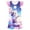 Pink-A, variant on WhouRiu Girls Summer Cartoon Graphic Dresses Sleeveless Flutter Sleeve Crew Neck Dress Kids Comfortable Cute Casual Party Nightgown,8-9 Years