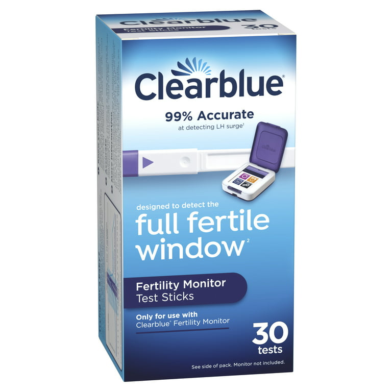 Clearblue Fertility Monitor Test Sticks, 30 Count