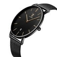 thumbnail image 7 of A ALPS Mens Watches Fashion Quartz Men's Watches Ultra Thin Minimalist Wristwatches with Stainless Steel Strap Gift for Man Father's Day Gifts, 7 of 7