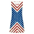 thumbnail image 3 of Patlollav Womens Summer Casual Tank Top Dress Independence Day Print Dresses, 3 of 6