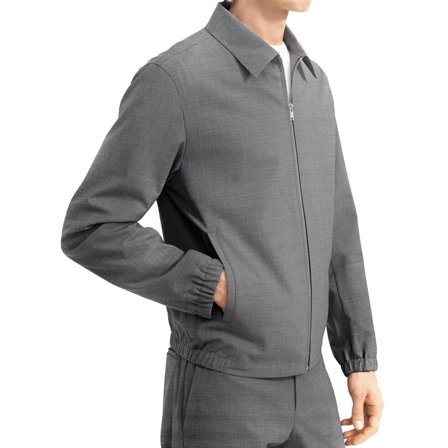 Theory Mens Brody Wool Jacket X-Small Charcoal - NWT $525