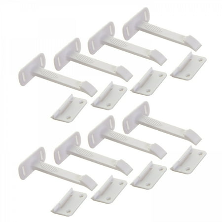 Adhesive Safety Latches Reg 8 PK