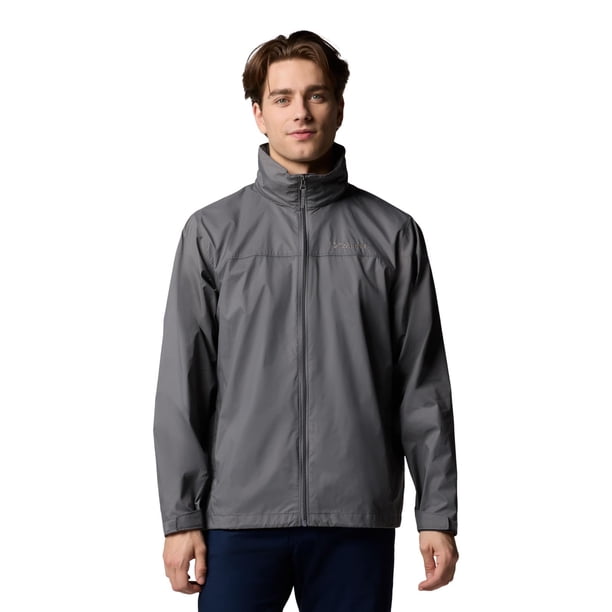 Chubasquero Columbia Glennaker Lake II para hombre City Grey M
