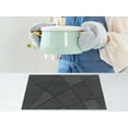 thumbnail image 5 of Unique Bargains Set of 6 Solid Design Placemats for Kitchen Dining Table Decor Black, 5 of 7