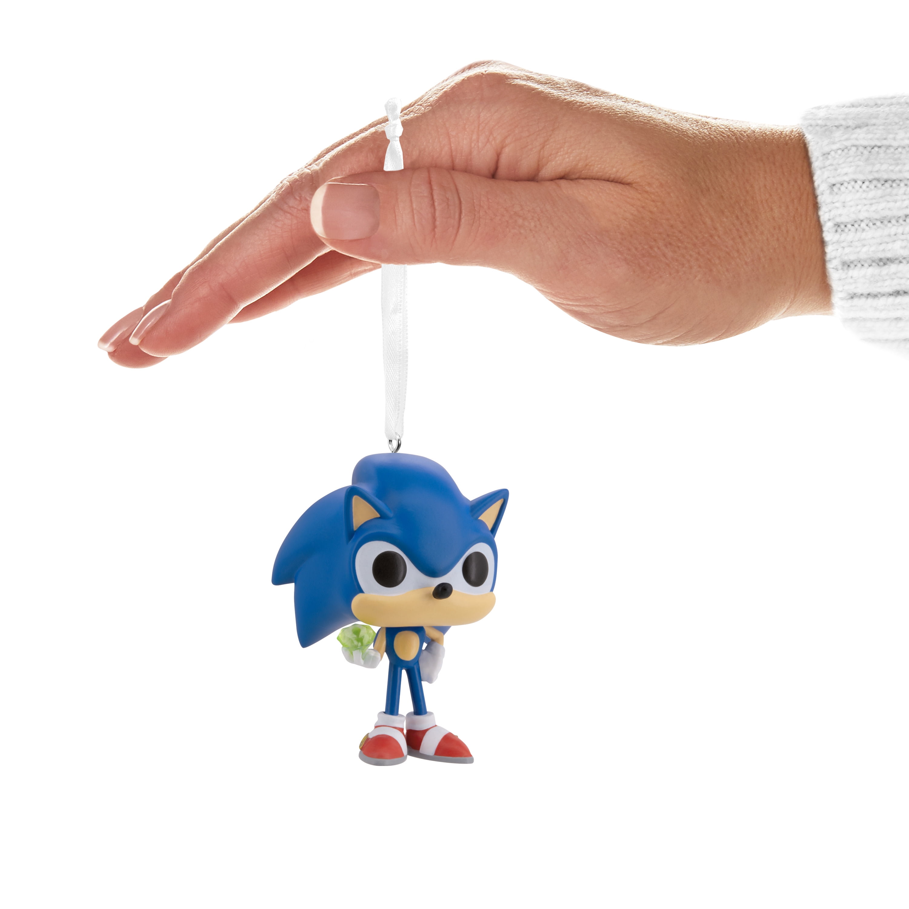 Hallmark Christmas Ornament (Sonic Hedgehog Emerald Funko POP!), 1 Count
