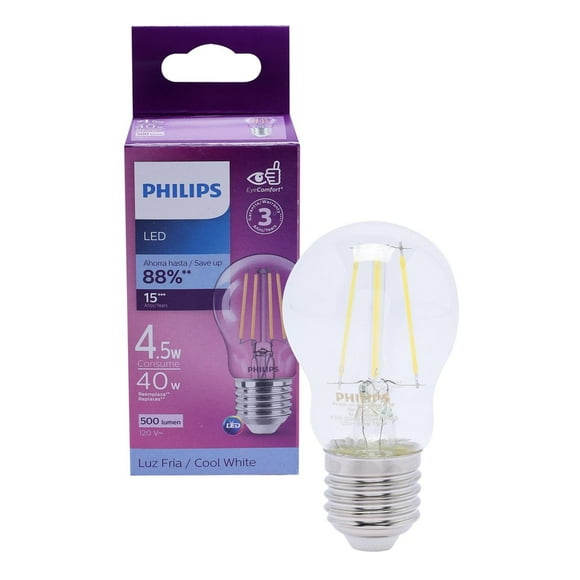 Foco Led Phillips Filamento A15 E27 5000K
