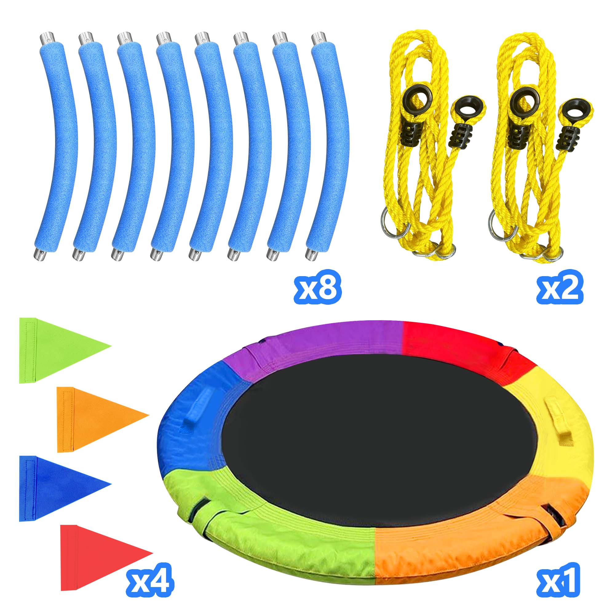 GVDV 40-Inch Saucer Swing with Steel Frame photo 5
