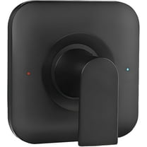 Black Shower Handle Replacement for Moen T2471BL Genta LX collection,Pressure-Balancing Shower Lever Handle, Posi-Temp Valve Shower Trim Kit Matte Black,Square(Valve& Catridge Not Inclued)