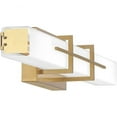 thumbnail image 3 of Contemporary Bathroom Light Fixture-Aged Brass Finish Bailey Street Home 71-Bel-4352150, 3 of 9