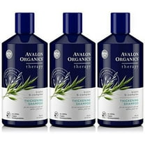 Avalon Organics Shampoo, Biotin B-Complex, Thickening, 14-Ounces (Pack of 3)