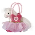 thumbnail image 2 of Douglas Toys Pink Ballerina Bag with White Horse, 7", 2 of 2