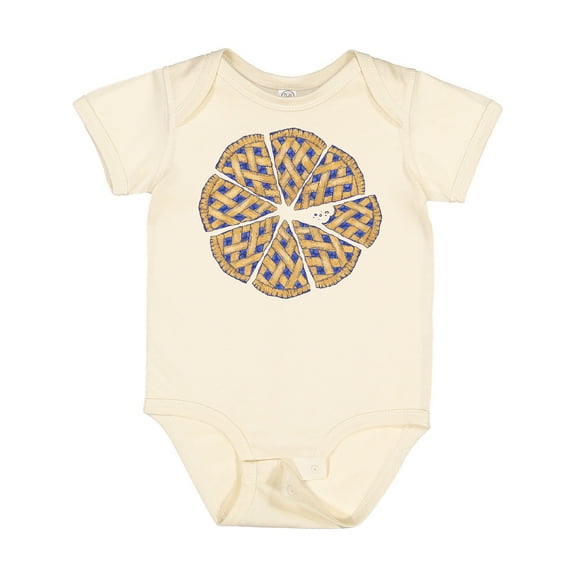 Inktastic Blueberry Pie Boys or Girls Baby Bodysuit