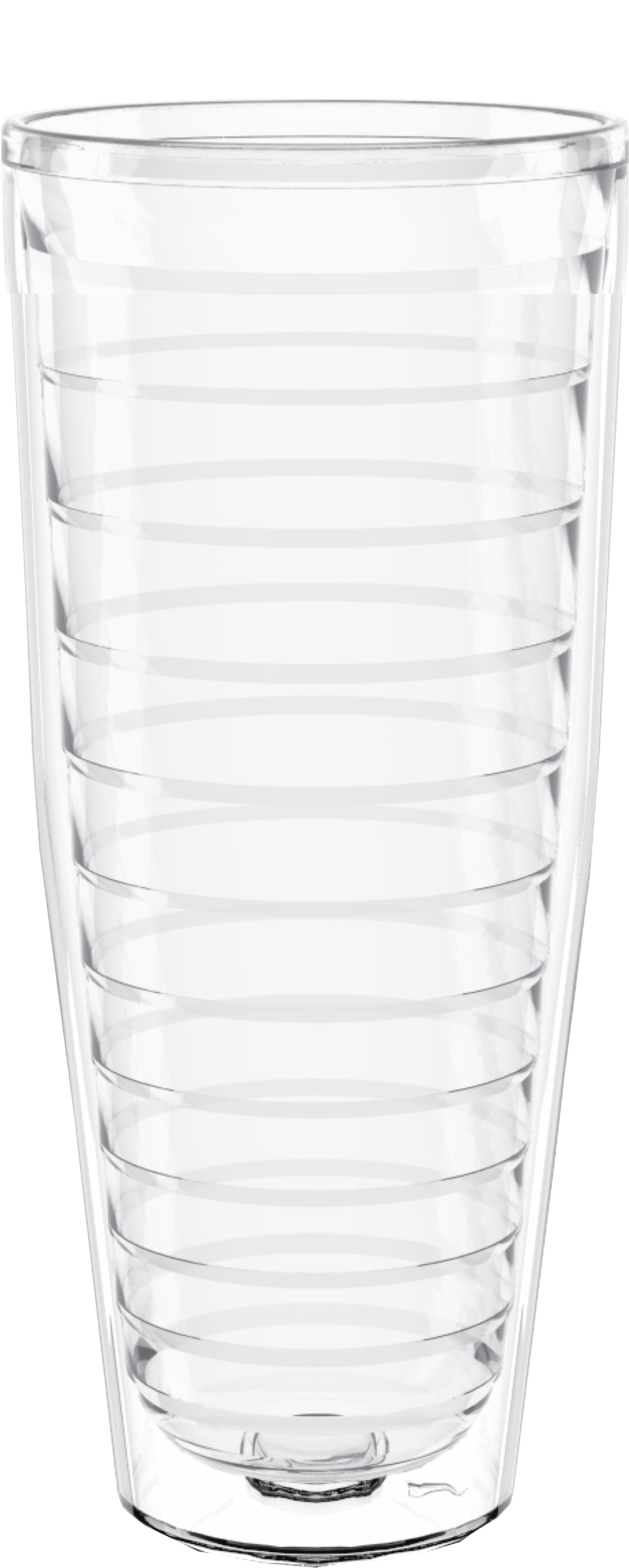 Kompass Double-Walled Insulated 2-Pack Clear 16 ounce travel Tumbler Bottle 