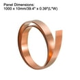 thumbnail image 2 of Copper Sheet Roll, Metal Foil Plate 1000mm x 10mm x 0.8mm, 1 Pack, 2 of 5
