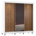 thumbnail image 2 of Ropero Closet Madesa Lyon Plus 3 Puertas con Espejo Pies B, 2 of 5