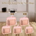 thumbnail image 3 of Dust Bags for Handbags -XL Size Clear Dust Bags for Handbags Dust Bags with Zipper and Handles Bag Storage for Handbags Purse, Handbag Storage, 3 of 7