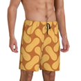 thumbnail image 2 of Fotbe Peanuts6 Pantalones Cortos de Pijama para Hombre, Ropa de Dormir, Pantalones de Pijama Cortos para Hombre-4X-Large, 2 of 6