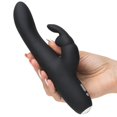 thumbnail image 3 of Fifty Shades of Grey Greedy Girl Slimline Rabbit Vibrator, Black, 3 of 4