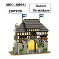 thumbnail image 4 of Building Block MOC-139581 Castle Model Building 1207PCS Adult  Children Puzzle Education Birthday Christmas Toy Gift Decoration, 4 of 5