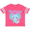 thumbnail image 3 of Inktastic Big Sister Elephant Girls Toddler T-Shirt, 3 of 5