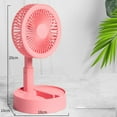 thumbnail image 2 of unbranded Ventilador De Mano USB Recargable Rosa Compacto Multifuncional Para Uso En Escritorio, 2 of 7