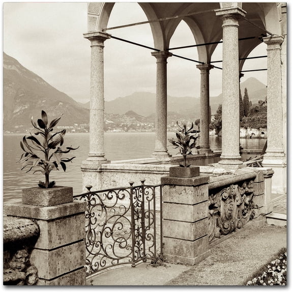 Alan Blaustein 'Lombardy VII' Canvas Art