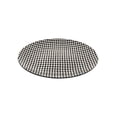 thumbnail image 2 of Juego 4 Platos Galerias El Triunfo Porcelana Diseño Cuadros Negros Con Lineas Amarillas, 2 of 4