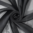 thumbnail image 2 of FWD 118" 100% Polyester Apparel Fabric By the Yard, Black, 2 of 2