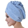 thumbnail image 6 of JANGSLNG Hair Turban Breathable Strong Absorbent Microfiber Hair Drying Towel for Bathroom, 6 of 8