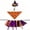 Multicolor03, variant on TFEOQRY Non-Woven Witch Hat Bandana Tutu Skirt Halloween Outfit Set Lawn Garden Porch Goose Decor