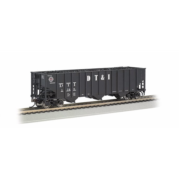 HO 100-Ton 3-Bay Hopper, DT&I Multi-Colored