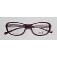 thumbnail image 2 of NEW LIGHTEC 7034L MENS/WOMENS DESIGNER FULL-RIM PURPLE / SILVER FRAME DEMO LENSES 52-15-135 SPRING HINGES EYEGLASSES/EYEGLASS FRAME, 2 of 9