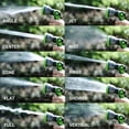 thumbnail image 6 of FUNJEE Garden Hose Spray Nozzle, Thumb Flow Control, On/Off Valve, Quick Connector, High-Pressure Nozzle Sprayer (10 Pattern ABS Spray, Green), 6 of 8