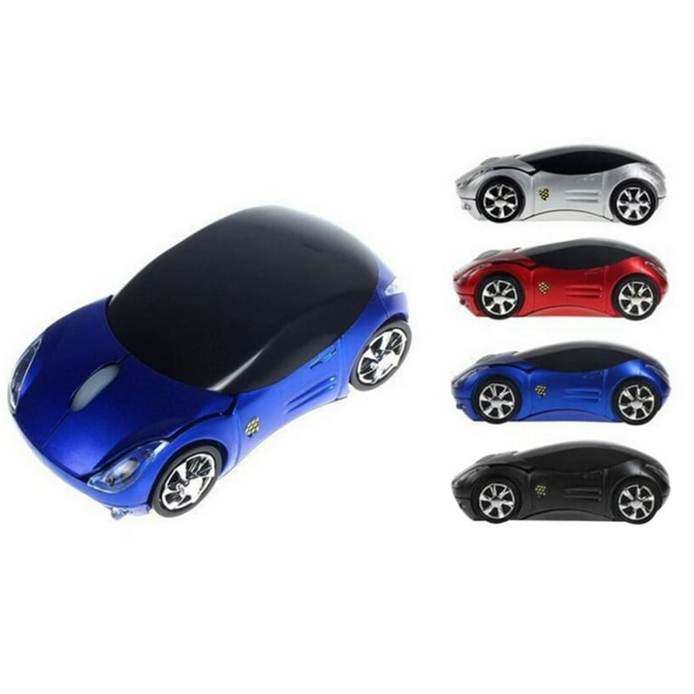 Car Shaped Wireless Computer Mouse, Ergonomic Gaming Optical Mouse