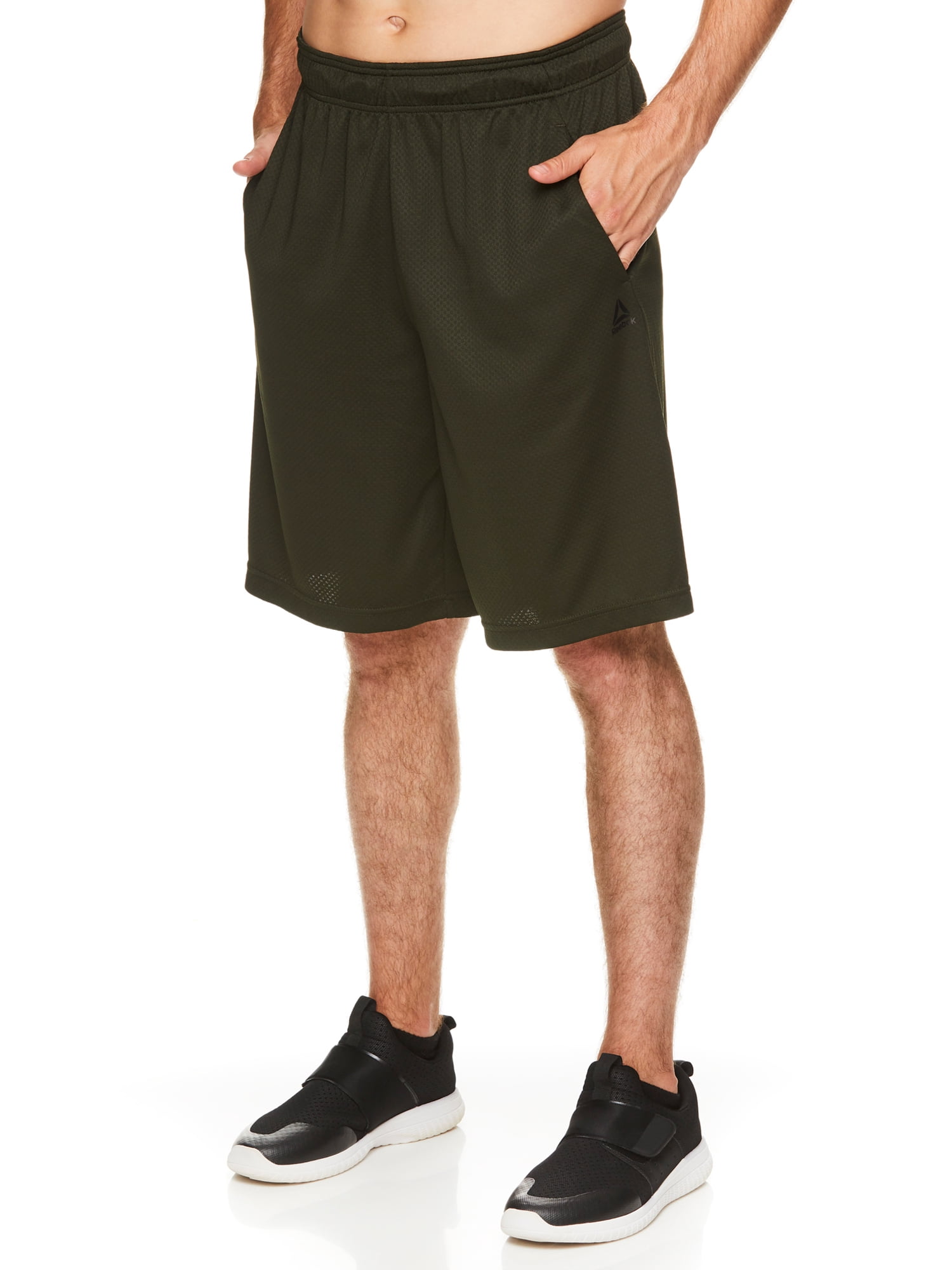 reebok men's mesh shorts