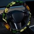 thumbnail image 2 of Saint Patrick's Day 14.5 Inch Printing PVC Leather Car Wheel Covers Steering Wheel Covers Auto Accessories, 2 of 6