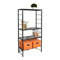 thumbnail image 2 of Origami 4-Shelf Adjustable R2 Series Storage Rack, Black, 2 of 6