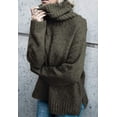 thumbnail image 7 of Sherrylily Fall Winter Women Sweaters Casual Turtleneck Long Sleeve Soft Knitted Pullover, 7 of 7