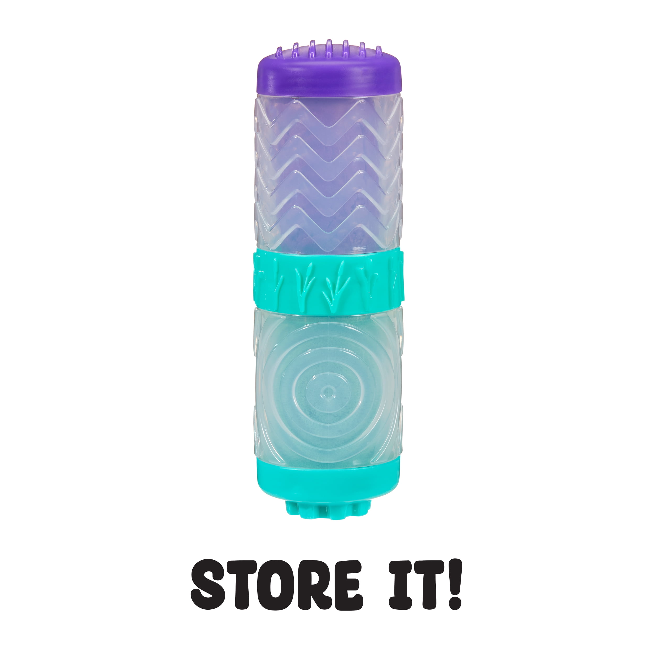Wonder Factory Never Dry Dough & Sand Starter Set - Purple Dough + Teal Sand, Never Dries Out & Gluten Free