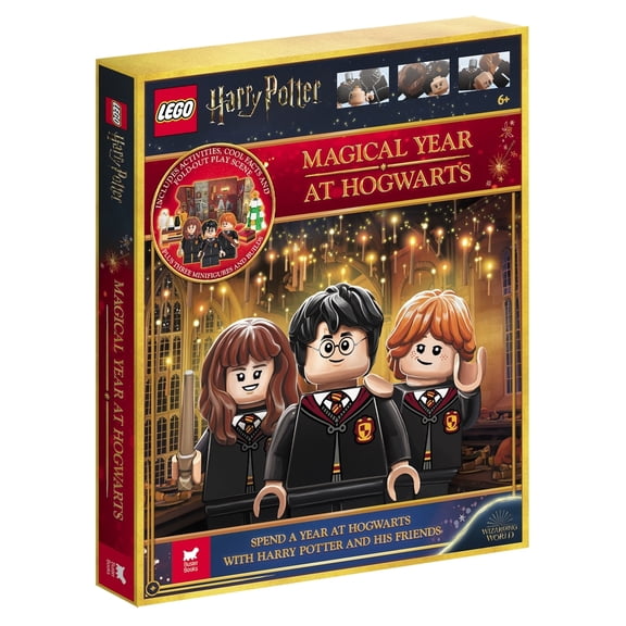 Pre-Owned Buster Books LEGO (R) Harry Potter (TM) Magical Year at Hogwarts (with 70 LEGO bricks, 3 minifigures, fold-out play scene and fun fact book). (Hardcover) 1780559771 9781780559773
