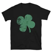 St.Patrick's Day Distressed Shamrock Unisex T-Shirt