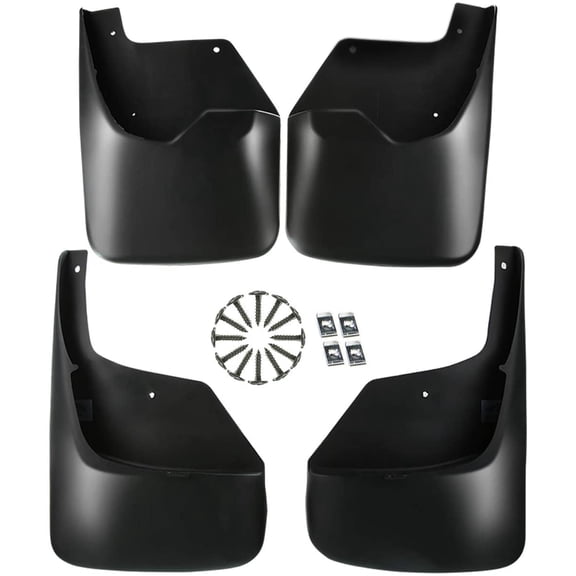 A-Premium Splash Guards Mud Flaps Replacement for Chevrolet Trailblazer 2002-2009 Front and Rear 4-PC Set