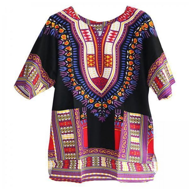 Camisa dashiki africana,vestidos africanos mujeres hombres camisa africana ropa,Camisa Dashiki africana de color brillante,Ropa con estampados africanos Camisas clásicas Tops,Camiseta