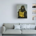 thumbnail image 2 of Trademark Fine Art 'Ravens Read' Canvas Art by Leah Saulnier, 2 of 4